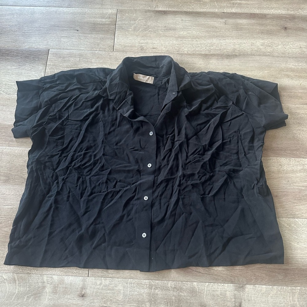 Everlane Black Button-Down Women's Shirt